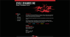 Desktop Screenshot of cycledynamicsinc.com