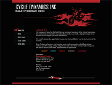 Tablet Screenshot of cycledynamicsinc.com